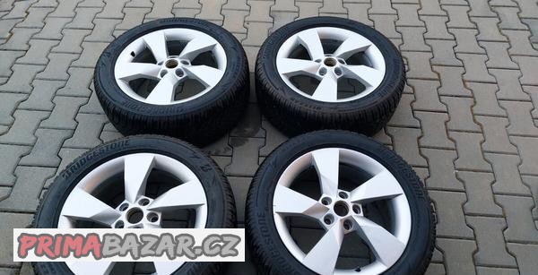 Sada ALU Nivalis Octavia 3 (Scout) + Pneu 225/50/17 zimní
