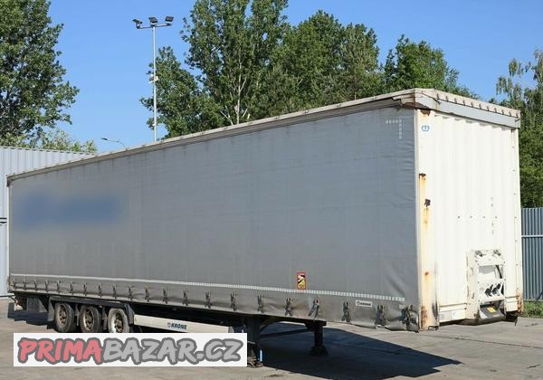 Krone SD,  LOW DECK, ZVEDACÍ NÁPRAVA, NÁPRAVY BPW, NOVÁ STK,