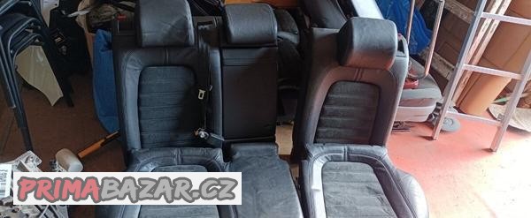 Polokožené sedačky alcantara-Volkswagen Passat B6
