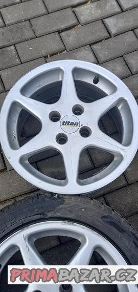 Alu disky titan rozteč r 15