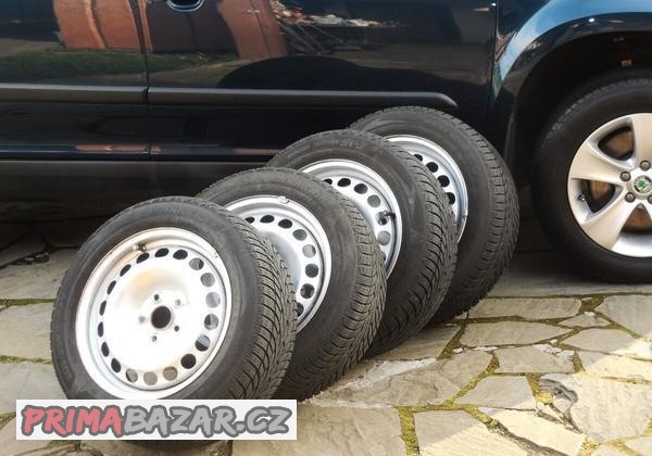 KOLA S PNEU 5x112  205 /55 /R16 ZIMNÍ 8.2 mm