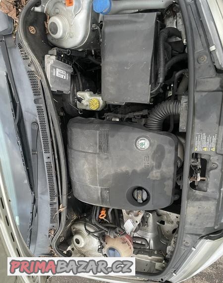 Škoda Fabie 1.2 HTP 40kw motor a prevodovka plně funkční