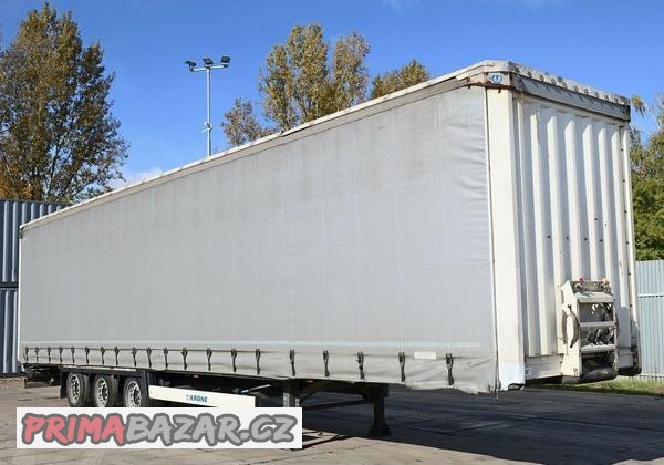 Krone SD MEGA LINER, LOW DECK, 34 PALET, TŘÍSTRANNÁ SHRNOVAC