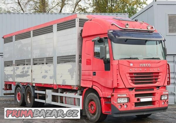 Iveco STRALIS 260, NÁKLADNÍ VOZIDLO PRO PŘEPRAVU ZVÍŘAT, BDF