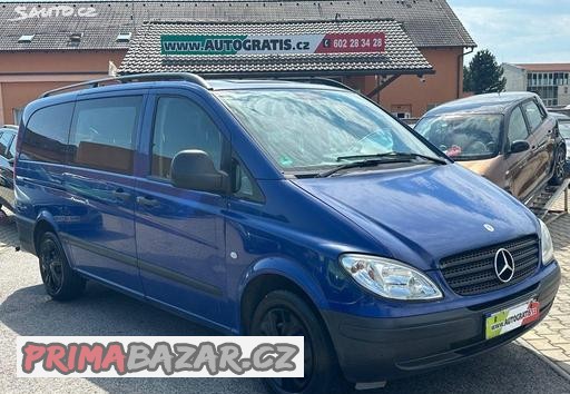 Mercedes-Benz Vito, 115CDI-110KW-9MÍST-NAVI-KLIMA