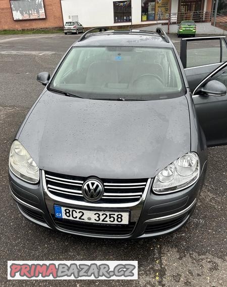 Vw golf V-kombi 1,9tdi-77kw+čip R.v:2007 Stk 04/2026
