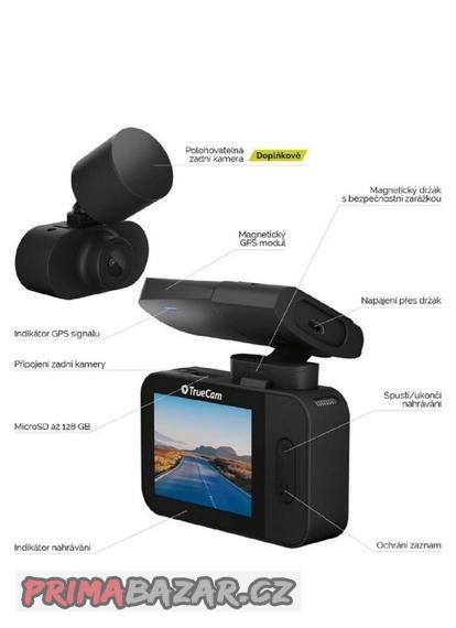 TrueCam M9 GPS 2.5K (s hlášením radarů)