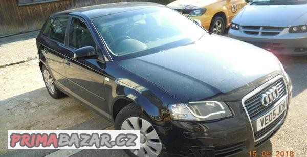 udi A3 Sportback 1.9 TDI 77 kW Rv:2005/6