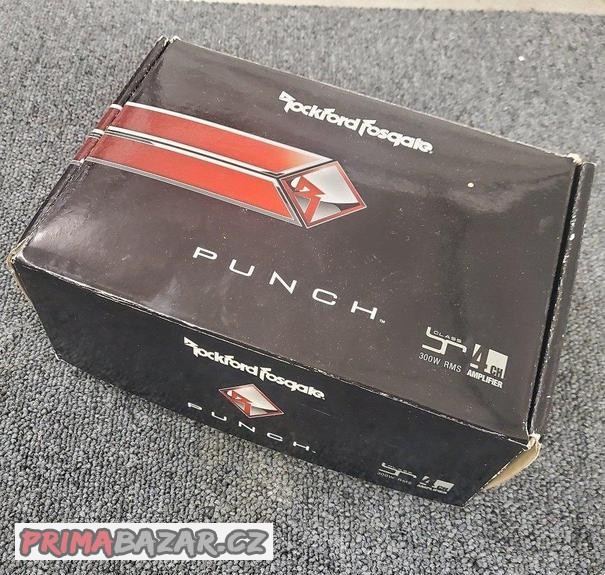 Digitální mini zesilovač Rockford Fosgate PUNCH PBR300x4