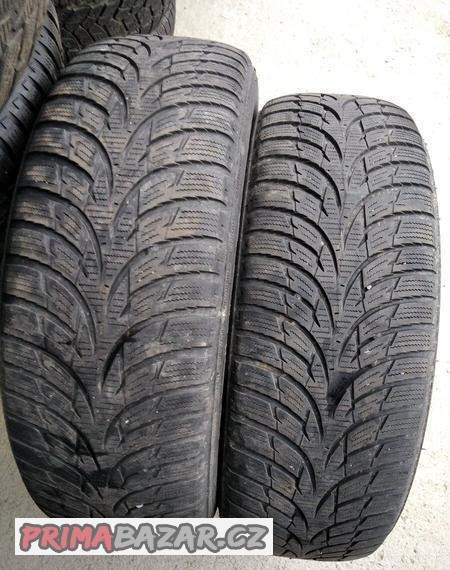 Zimní pneumatiky 185/60/15 2ks 4mm.