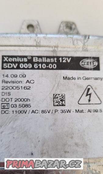 JEDNOTKA XENONU BALLAST  5DV 000 610-00