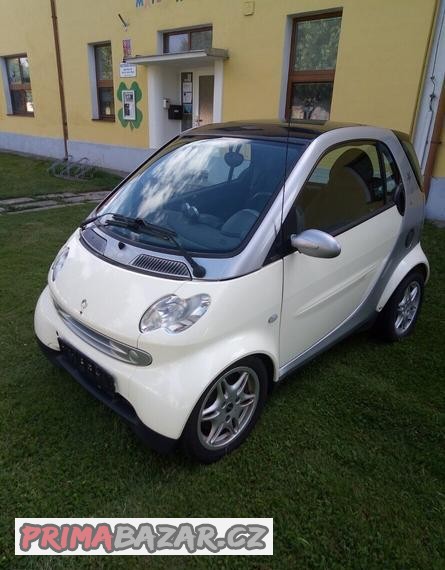 Smart  Fortwo 0.7i  turbo 45kw rok 9/2005 Sunray Panorama