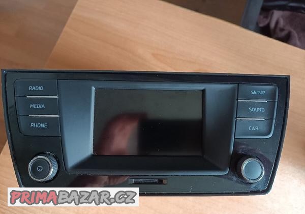 Škoda Fabia 3 rádio 6V0035871D