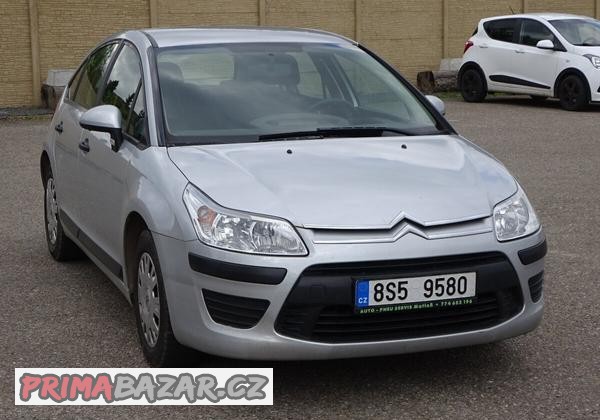 Citroen C4 1.4i 16v r.v.2009 1.Majitel (66 kw) ČR