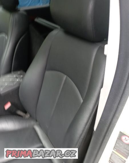 MERCEDES BENZ E S211 COMBI RV 2008/9 INTERIER, ČERNÁ KŮŽE