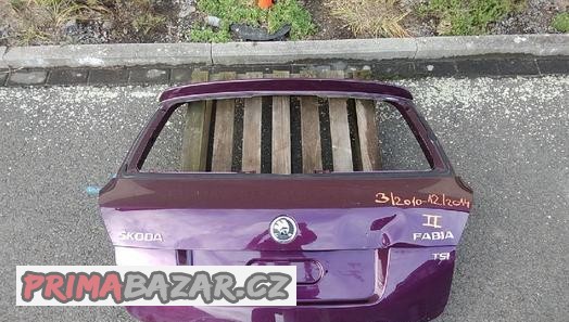ŠKODA FABIA II - VÍKO KUFRU