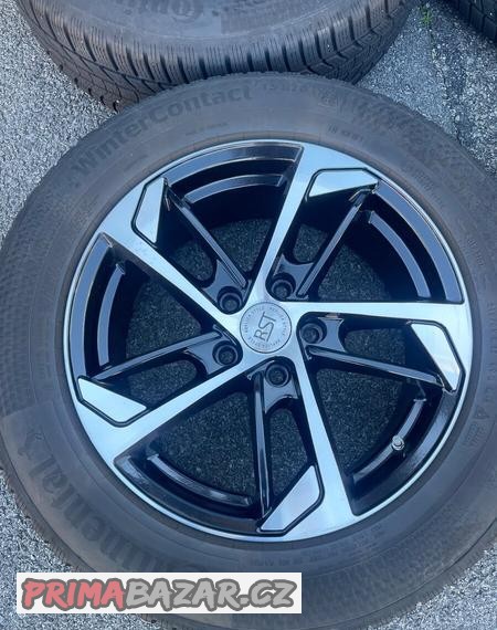 Alu kola 5x114,3 R17 + pneu Continental