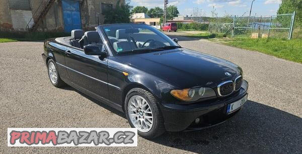 BMW E46 Cabrio 2.5i V6 141kw rok výroby 2004 nová STK.