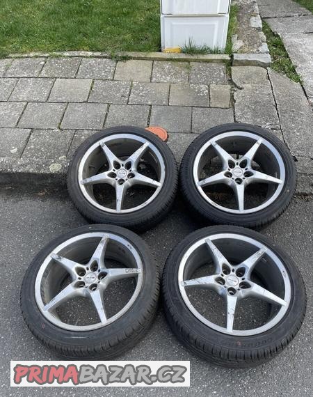 Alu kola R17, letní pneu