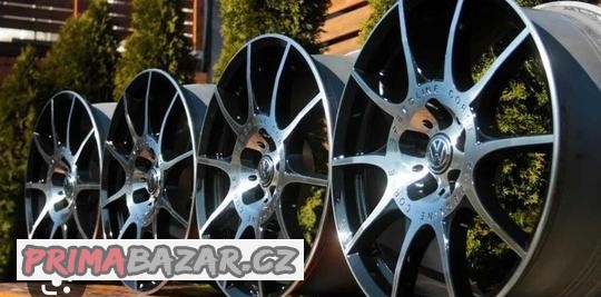 Prodám pekné ALU kola elektrony 5X112 R20 obuté