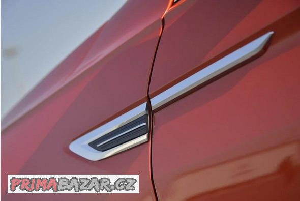 Znak chromová lišta VW Rline, 4motion  Tiguan MK2