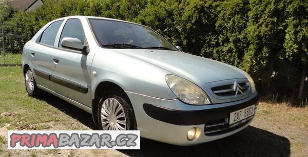 Citroen Xsara 1.6i 80kw rok 2003 STK 11/2024 Euro3 původ ČR