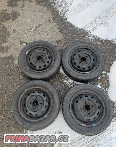 Prodám 4 ks plechových disků zn. DAEWOO