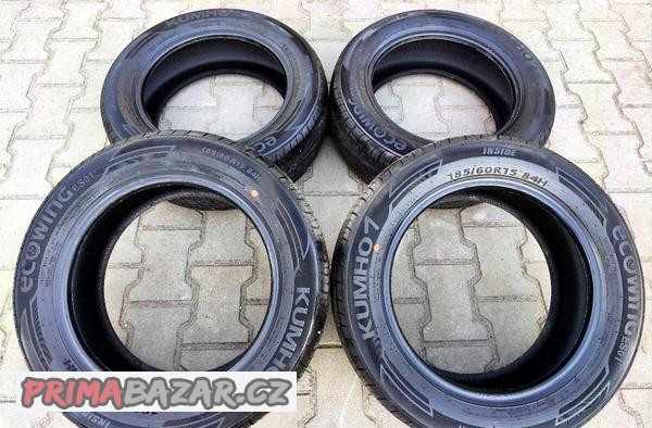 Zánovní letní pneumatiky Kumho 185/60/15