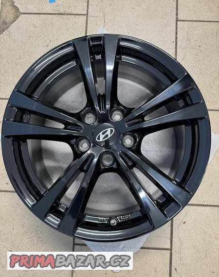 Zánovní originál ALU kola Hyundai 5x114’e r17 Černá