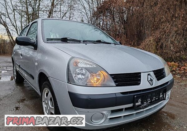benzínový Renault Clio Campus 5 dveří 1,2 55kW klima 2006