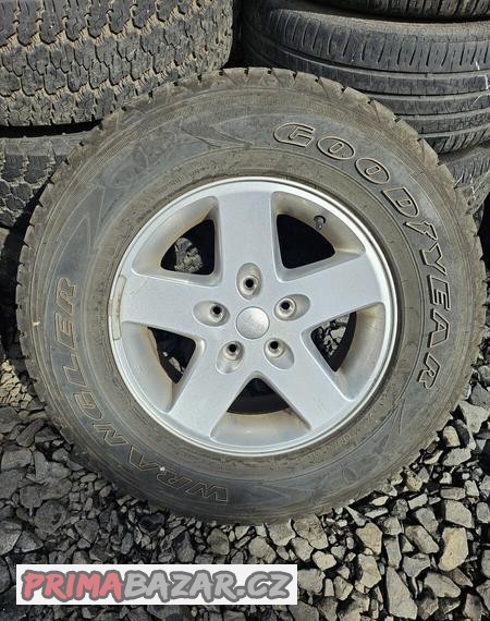 5 x Alu kola original WRANGLER 245/75 R17