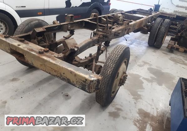 Podvozek 4x4, do lesa,  Borgward b522