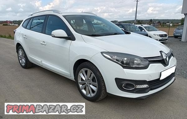 Megane Combi 1 maj. rok 2016,nová STK 4/2026 najeto 124000km