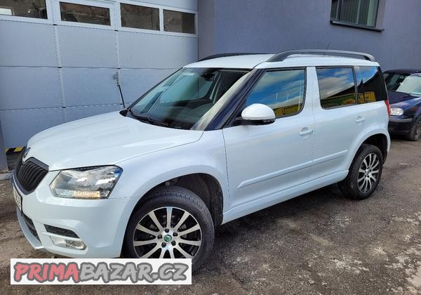 Yeti 1.4TSi 90kW, r.15, 133000km-GARANCE, VÝBAVA A STAV -