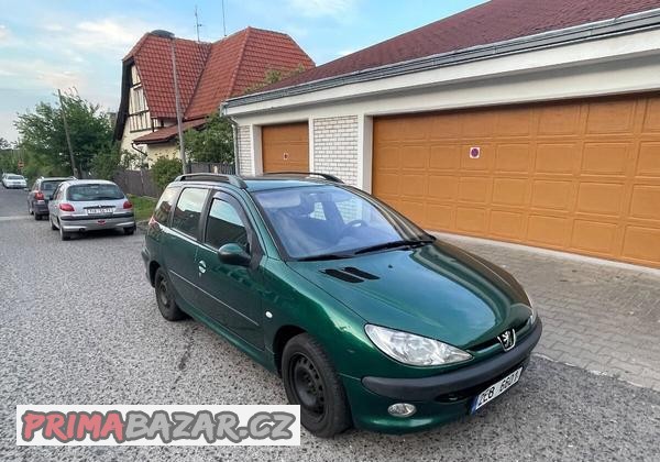 Peugeot 206 SW 1.4 HDi, rok 2004 Klima, tažné…