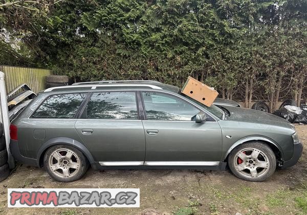 2x Audi A6 Allroad na díly nebo opravu