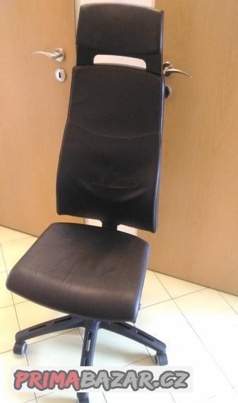 Kožená kancelářská židle VOLLMAR Ikea