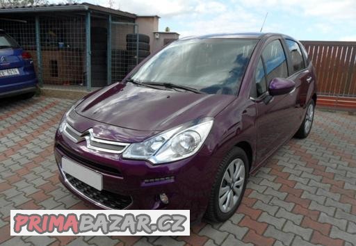 Citroen C3 1.2 PureTech,1.maj,zak. v ČR,najeto 69000km