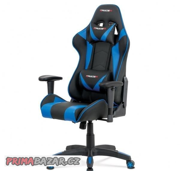 herni-kreslo-kancelarska-zidle-ka-f03-blue