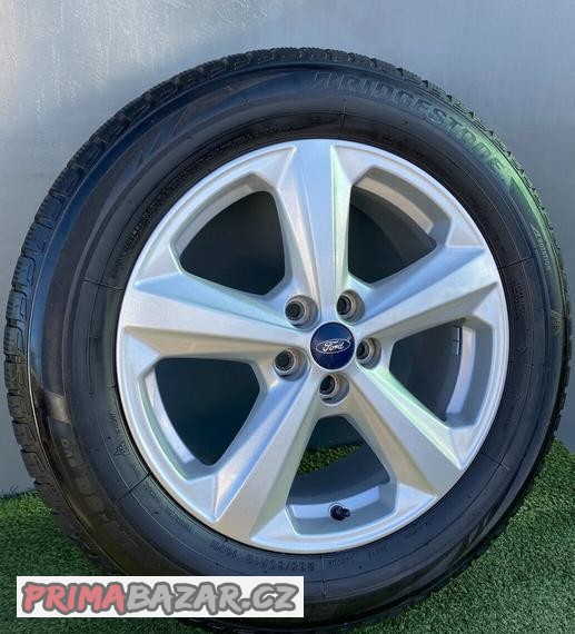 Originální Alu kola 5x108 Ford Edge 235/60/18 zimní TPMS