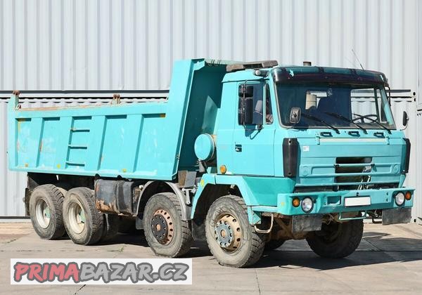 Tatra  T 815, 8x8, DUMPER, PĚKNÉ PNEU, VŠE PLNĚ FUNKČNÍ