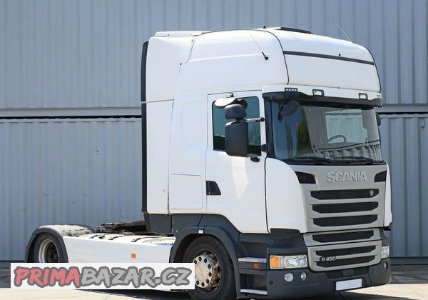 Scania R450, LOW DECK, EURO 6, RETARDÉR, NOVÉ TURBO, NOVÉ NO