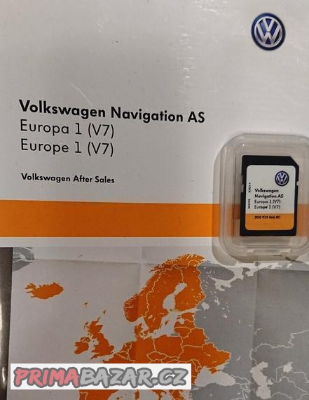 Navigace - Mapy Volkswagen Golf, Passat, Touran
