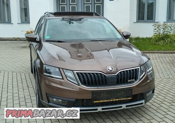 Škoda Octavia Scout 2.0 TDi 135 kw, DSG, 2018, 80.000 km