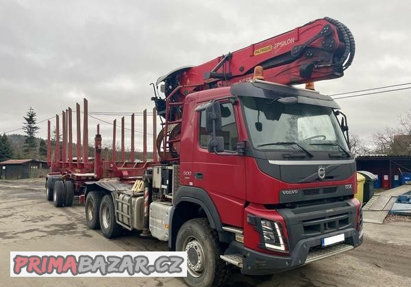 Volvo FMX 500 6x6, EURO 6 + KLANICOVÝ NÁVĚS DOLL M2R-10