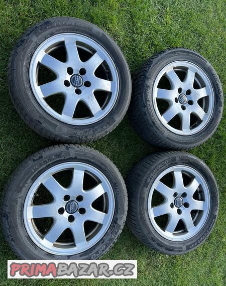 4x alu disky 5x108 R16, s pneu