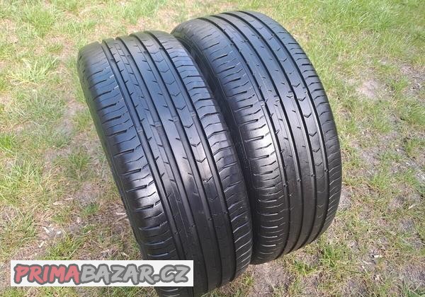2x Letní pneu Continental PremiumCont. 5 - 215/60 R16 - 90%