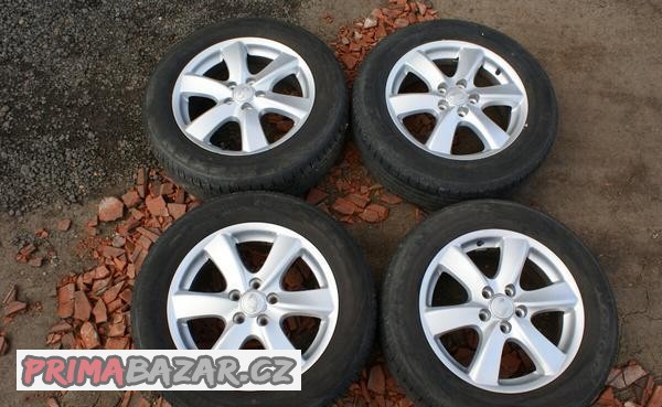 alu kola 5x112 Ssangyong Škoda Audi Seat VW letní pneu