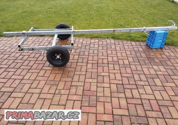 Vozík s bržděnou nápravou KNOTT rozteč 4x 100