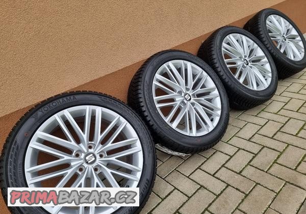 18″ 5×112 SEAT ATECA + 215/50R18 YOKOHAMA zimné NEW dot2022
